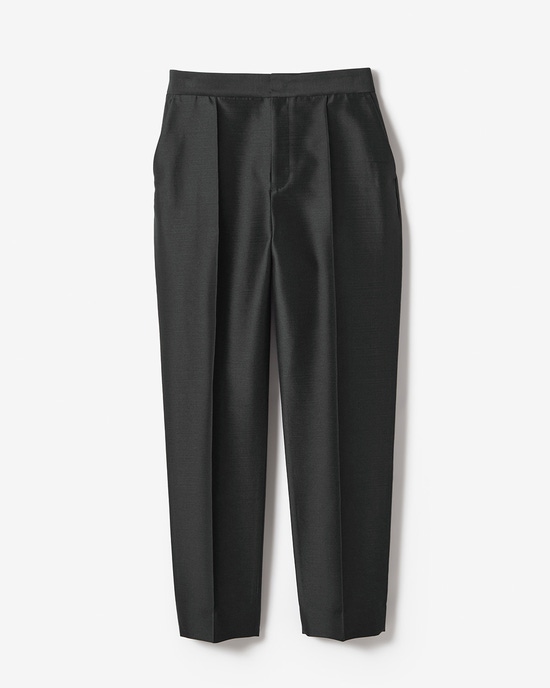 シルクウール・スティックパンツ