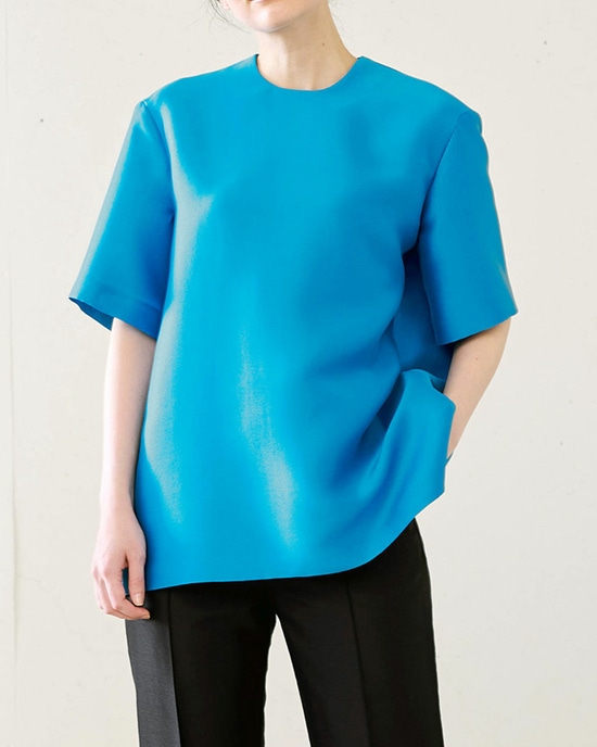 オクタダブルクロス・サックブラウス