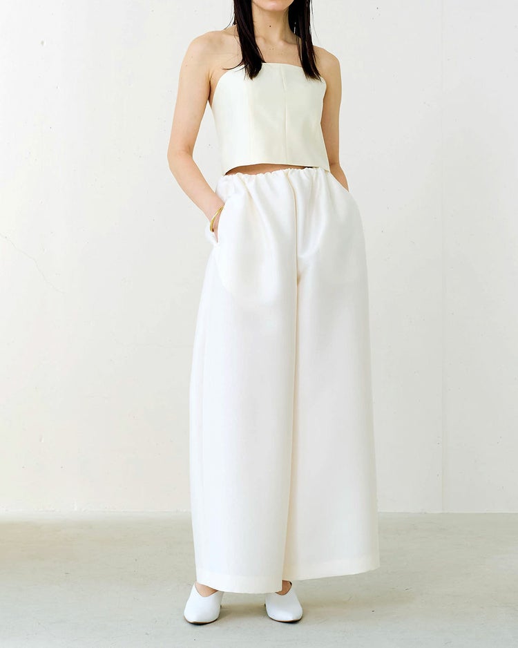 シルクウール・ビスチェ 詳細画像 ホワイト 4