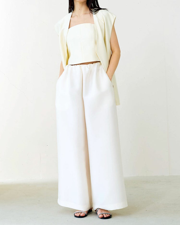 シルクウール・ビスチェ 詳細画像 ホワイト 5