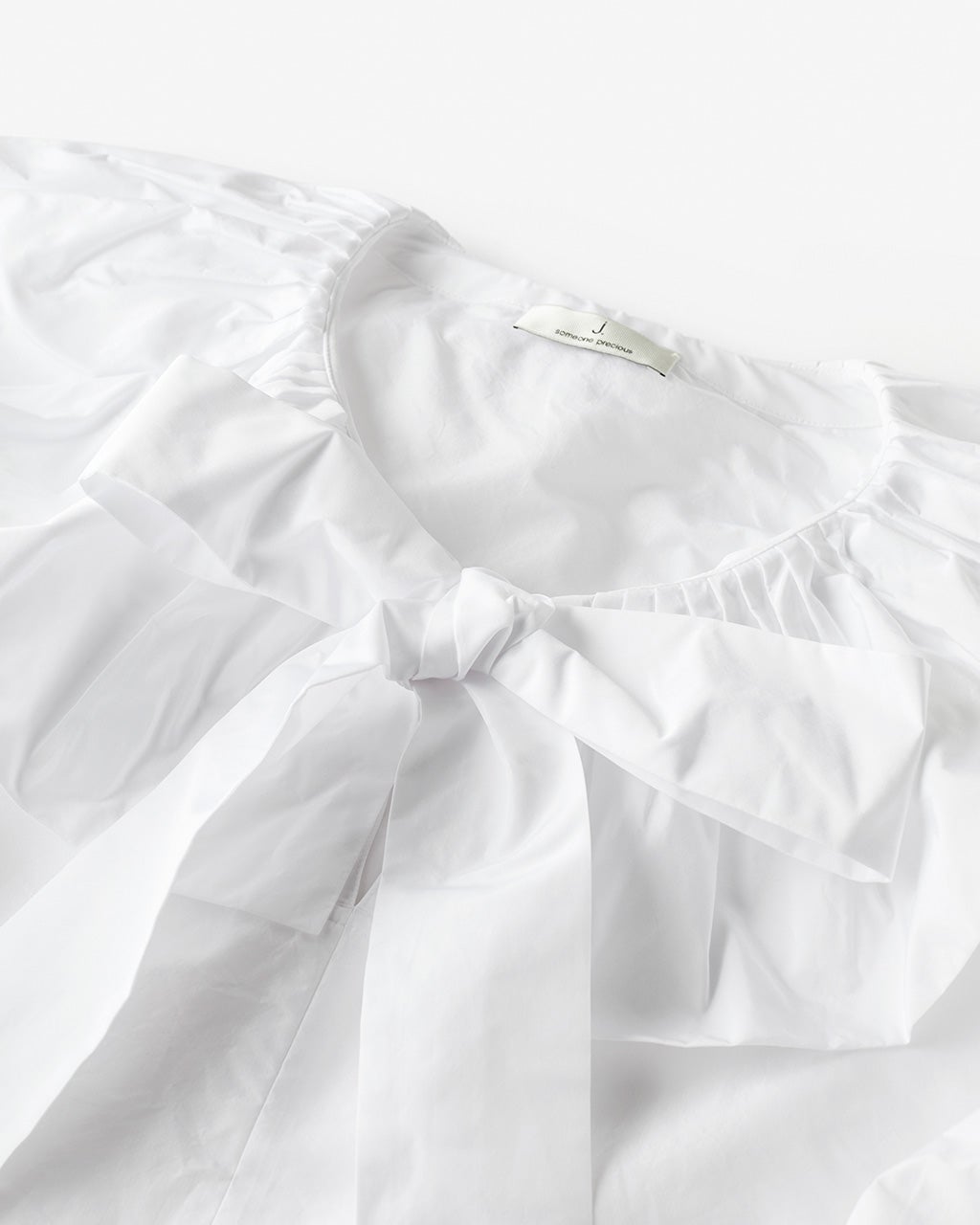 Cygne/ダブルフリルブラウス/0/コットン/WHT// Sygne.（シーニュ）の「Sygne. コットンブラウス（シャツ