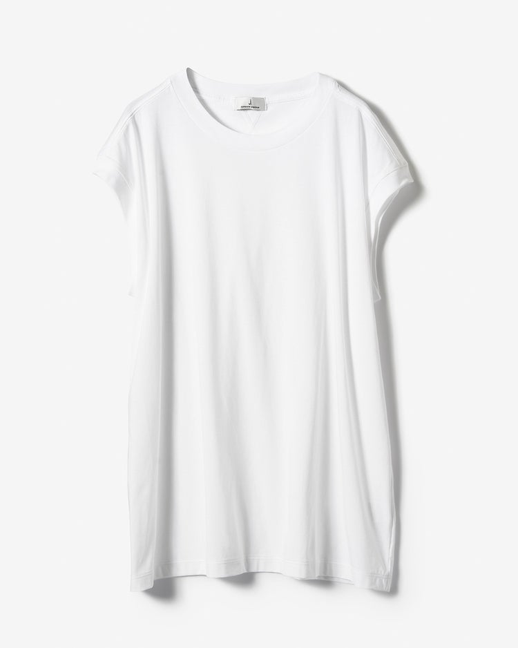 ハイゲージコットン・フレンチスリーブTシャツ 詳細画像 ホワイト 10