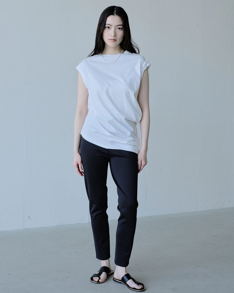 ハイゲージコットン・フレンチスリーブTシャツ 詳細画像 ホワイト 5