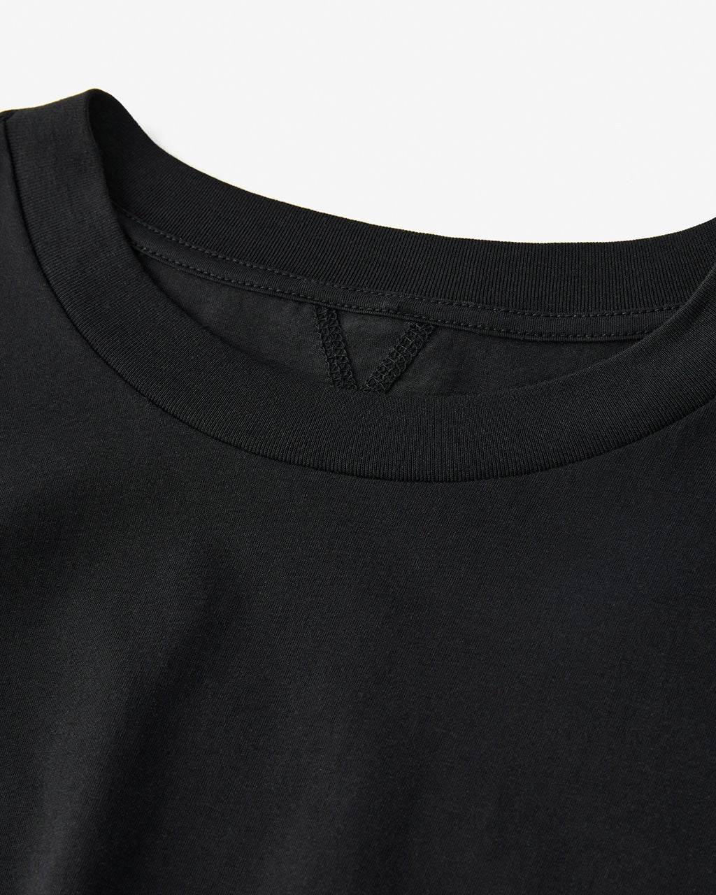 ハイゲージコットン・フレンチスリーブTシャツ/40代50代からの