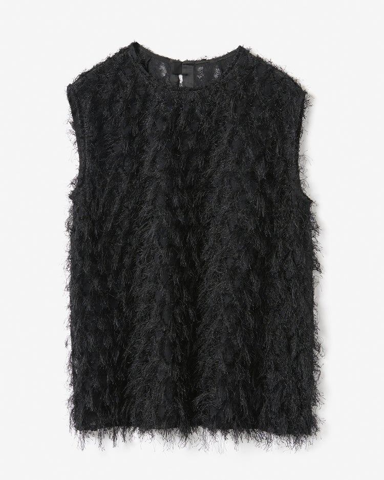 アーガイルジャカード・トップス 詳細画像 ブラック 8