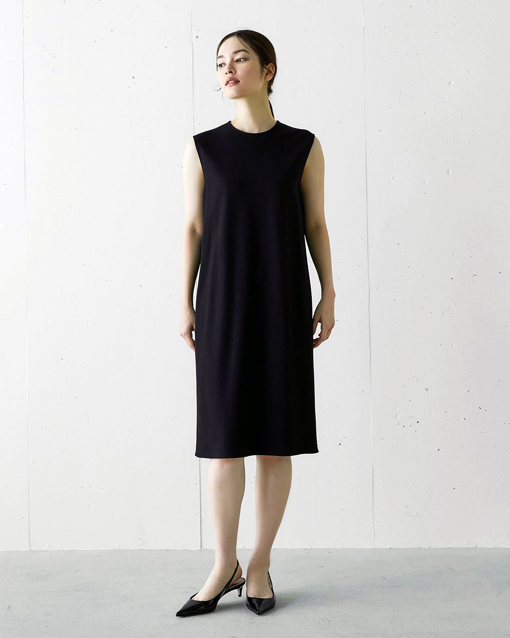 ビスコースポンチ・2WAYケープワンピース/40代50代からのレディース