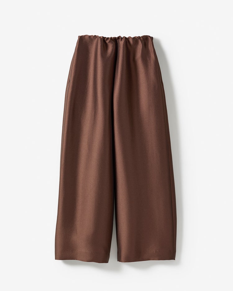 オクタダブルクロス・ギャザーパンツ 詳細画像 ブラウン 6