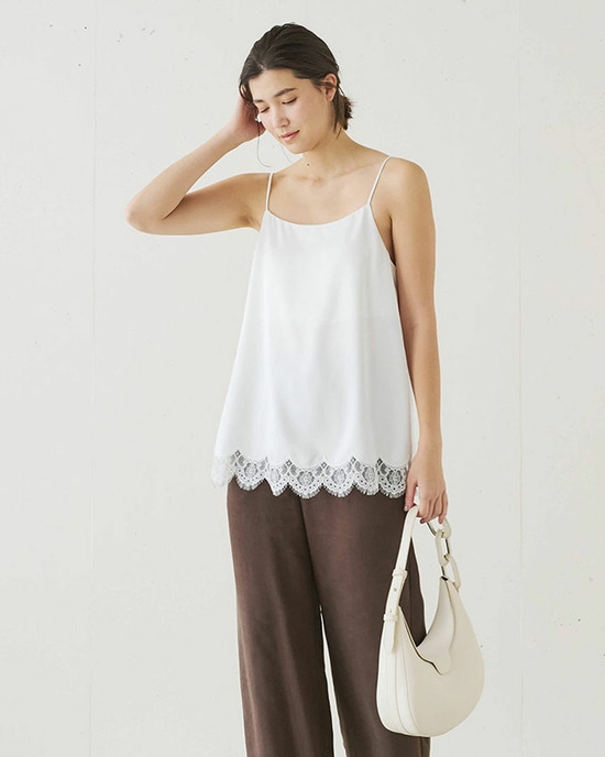 トリアセサテン・キャミソール