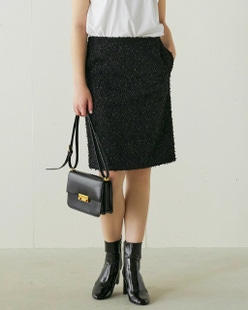 尾州ジャカード・タイトスカート