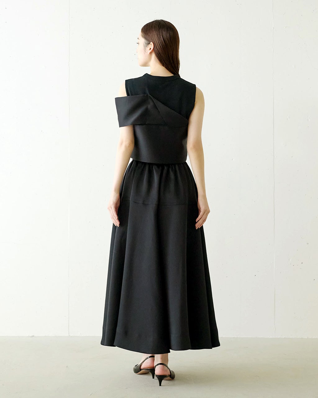 オクタダブルクロス・スカート/40代50代からのレディースファッション