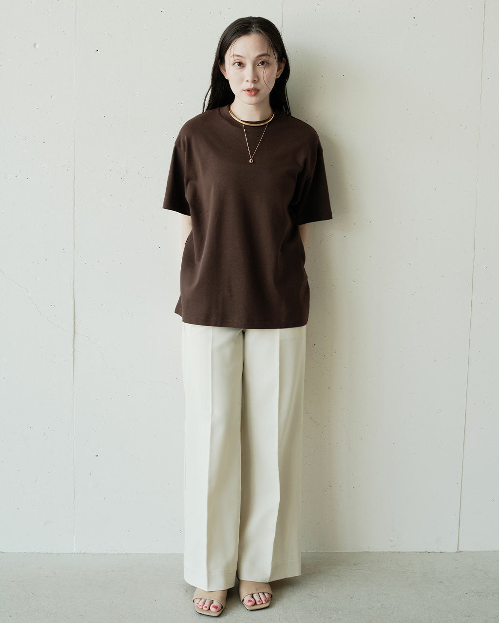 ピュアコットンスムース／ビックTシャツ/DoCLASSE