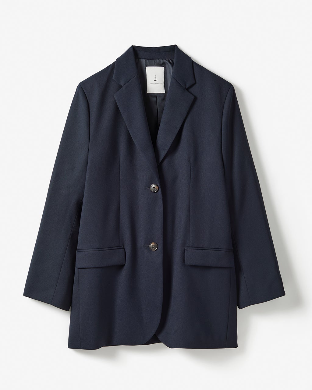 ヴァージンウール混・オーバーサイズジャケット/DoCLASSE