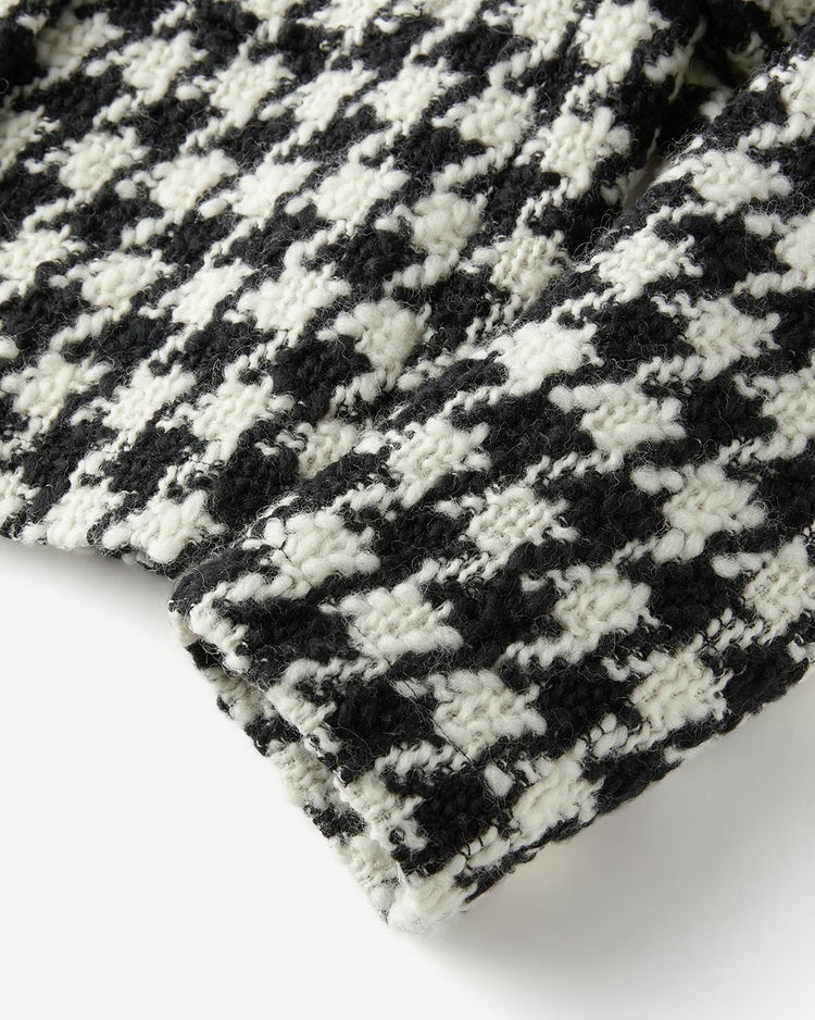 千鳥ツイード・ノーカラージャケット 詳細画像 千鳥 8