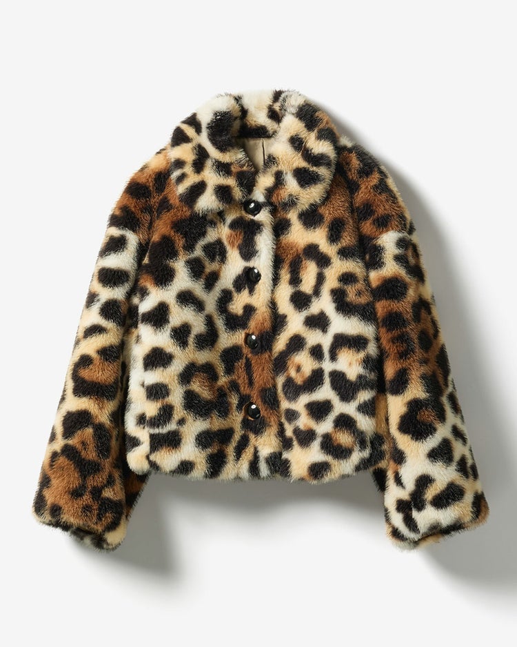 レオパードファー・ジャケットコート 詳細画像 レオパード 10