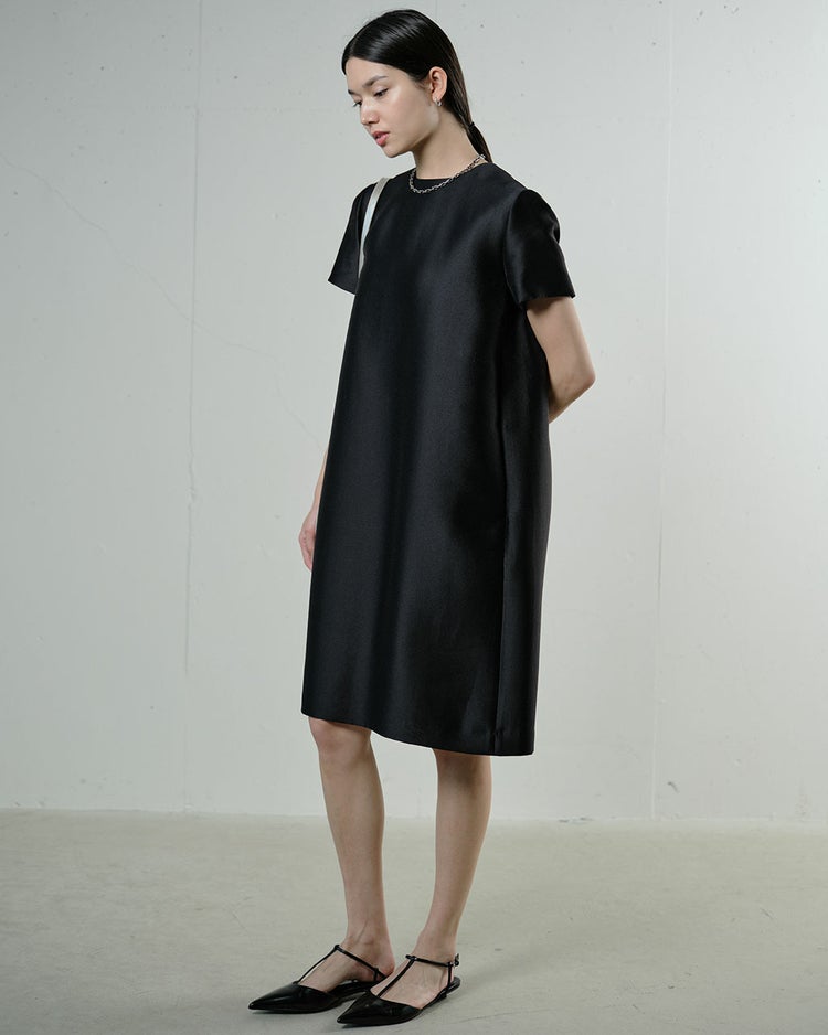 オクタダブルクロス・ミニドレス 詳細画像 ブラック 4