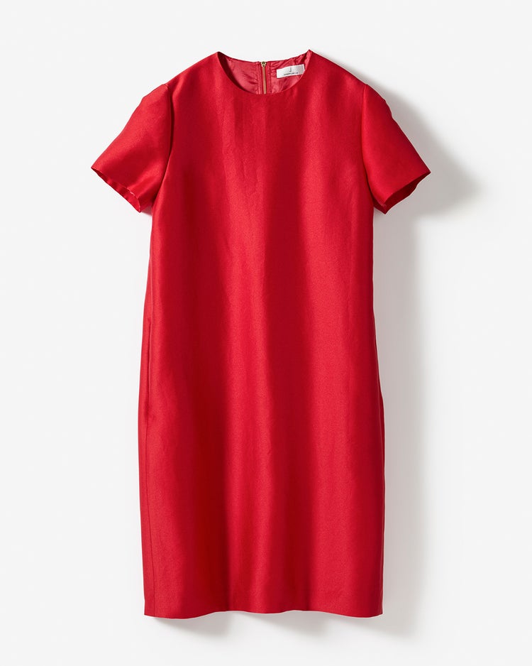 オクタダブルクロス・ミニドレス 詳細画像 レッド 9