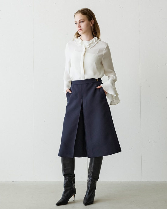 マトラッセクロス・ワイドクロップトパンツ
