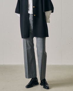 イタリアンウール・美脚ストレートパンツ
