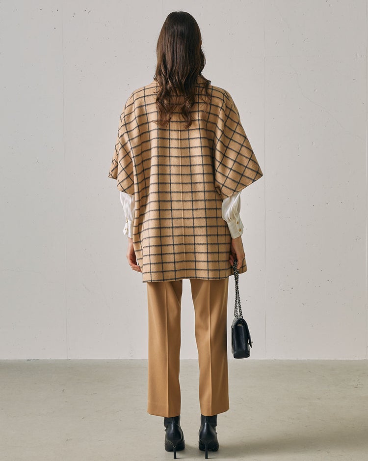   ヴァージンウール混・美脚ストレートパンツ 詳細画像 ベージュ 5