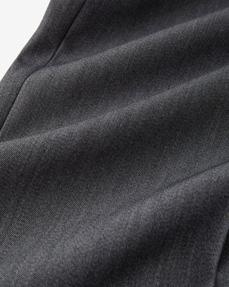 ドビーダブルクロス・2タックワイドパンツ 詳細画像 グレー 10