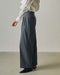 ドビーダブルクロス・2タックワイドパンツ 詳細画像
