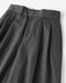 ドビーダブルクロス・2タックワイドパンツ 詳細画像