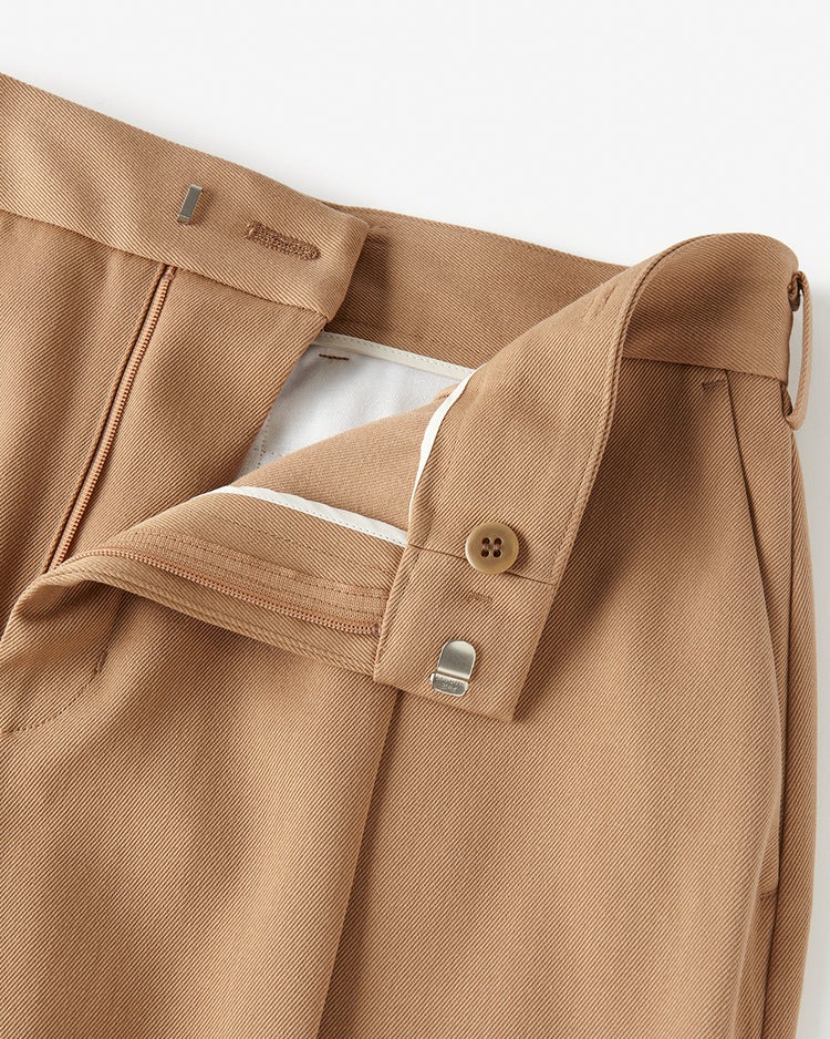 ヴァージンウール混・ハーフパンツ 詳細画像 ベージュ 7