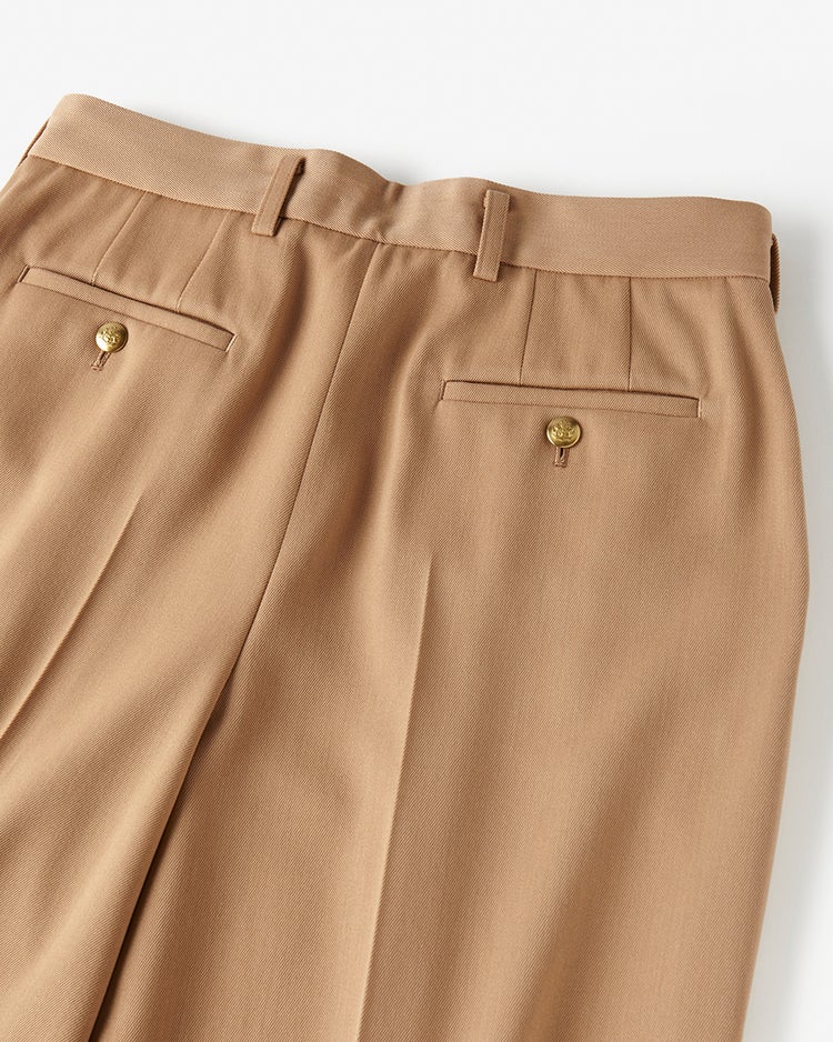 ヴァージンウール混・ハーフパンツ 詳細画像 ベージュ 8