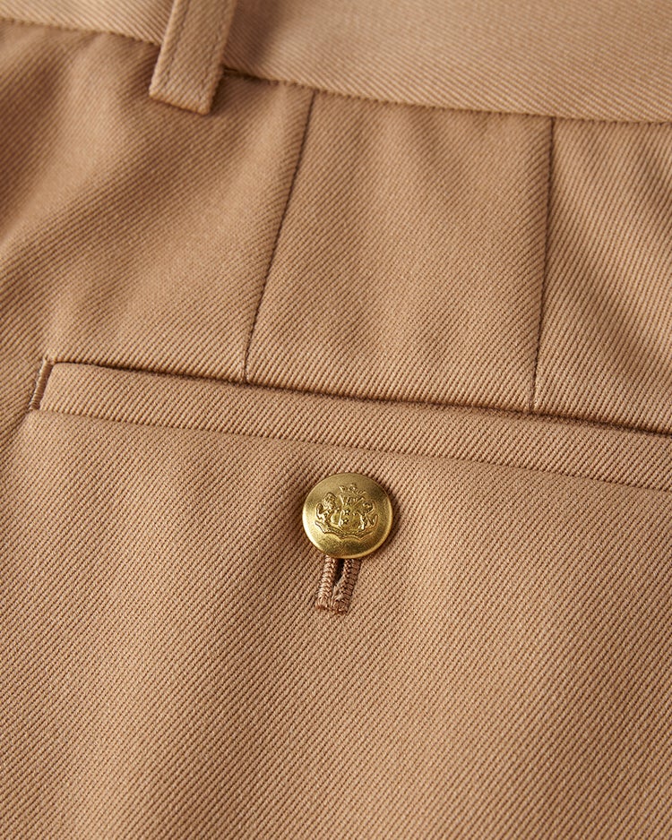 ヴァージンウール混・ハーフパンツ 詳細画像 ベージュ 9