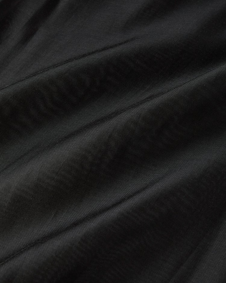 綿シルクオーガンジー・ラッフルフリルブラウス 詳細画像 ブラック 6