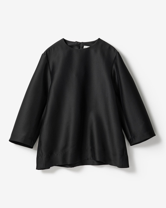 オクタダブルクロス・バックコクーンブラウス