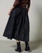 光沢タフタ・ギャザープリーツスカート 詳細画像