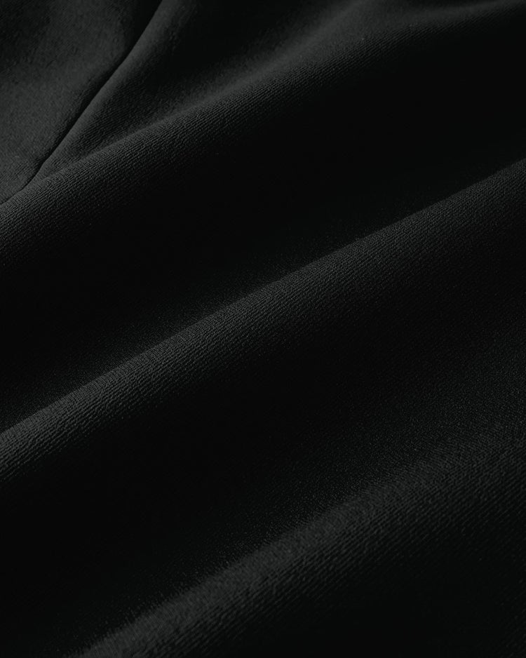 マトラッセクロス・スリットAラインスカート 詳細画像 ブラック 2