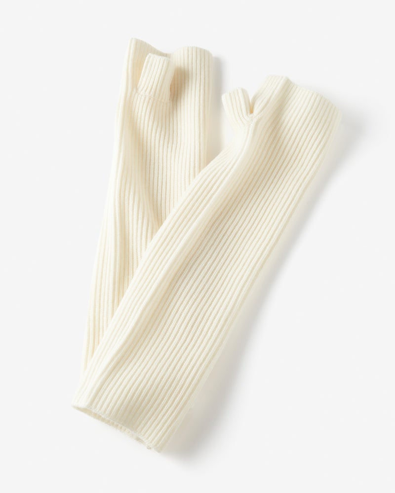 ウルトラファインメリノ・ロンググローブ 詳細画像 ホワイト 8