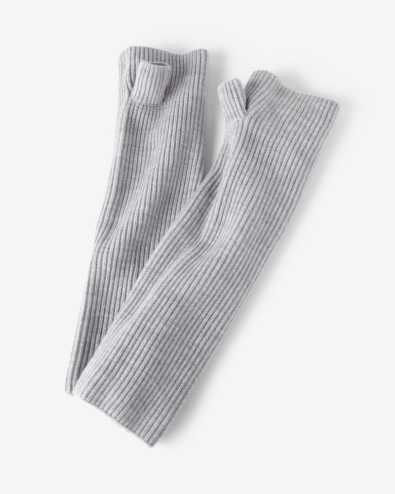 ウルトラファインメリノ・ロンググローブ 詳細画像 グレー 1