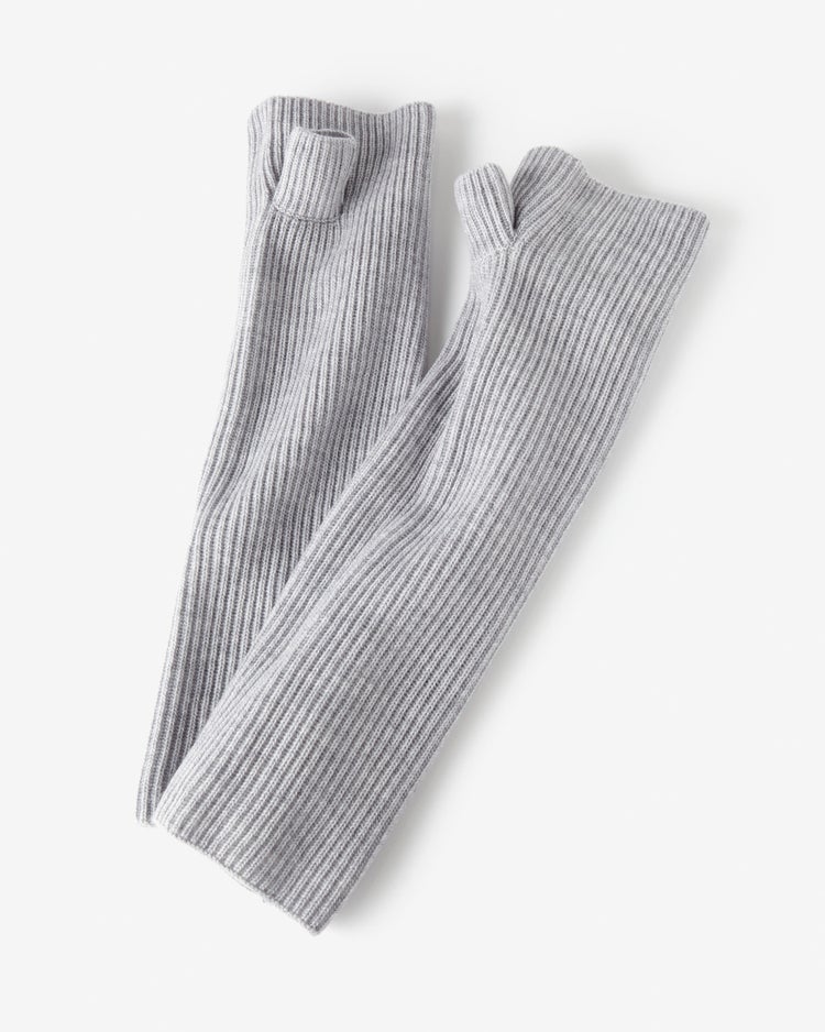 ウルトラファインメリノ・ロンググローブ 詳細画像 グレー 1