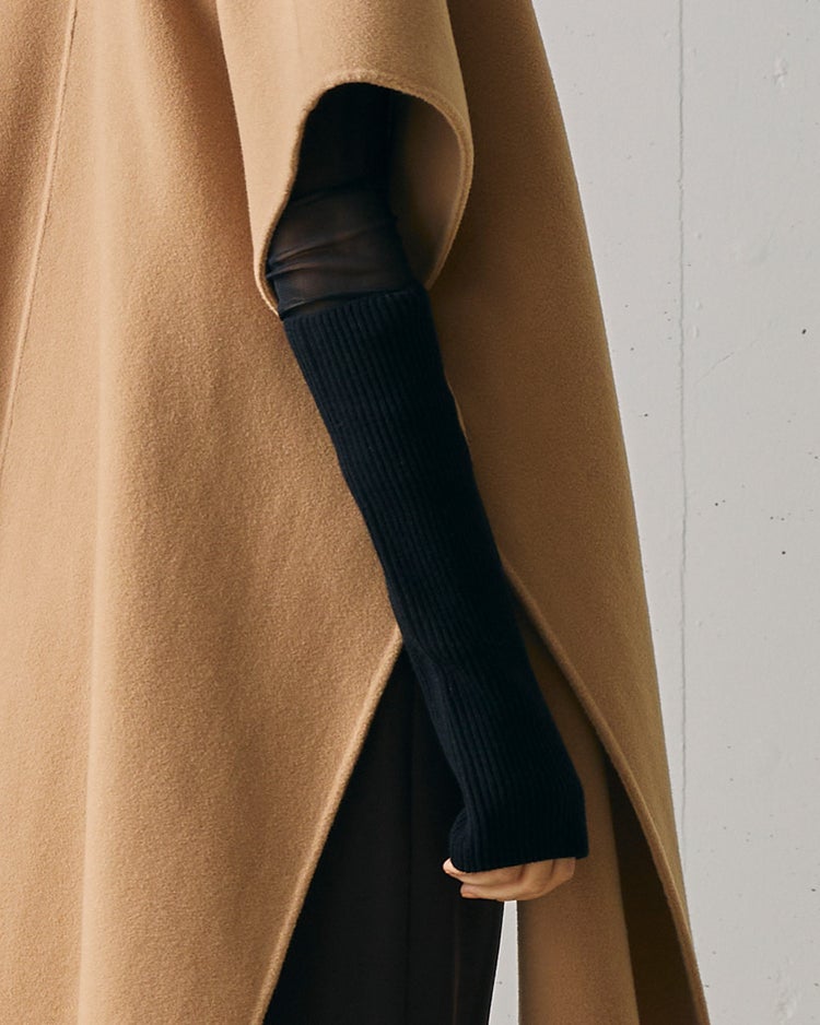 ウルトラファインメリノ・ロンググローブ 詳細画像 ブラック 2