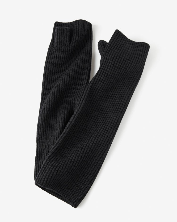 ウルトラファインメリノ・ロンググローブ 詳細画像 ブラック 3