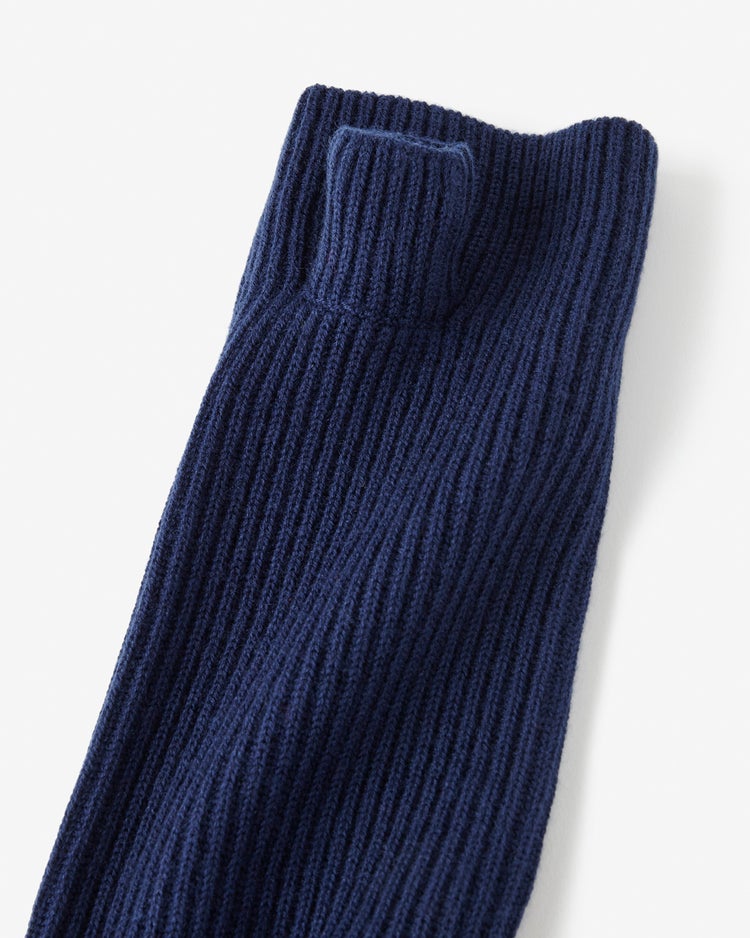 ウルトラファインメリノ・ロンググローブ 詳細画像 ネイビー 2