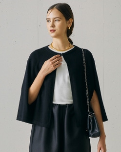 ウルトラファインメリノ・マントカーディガン