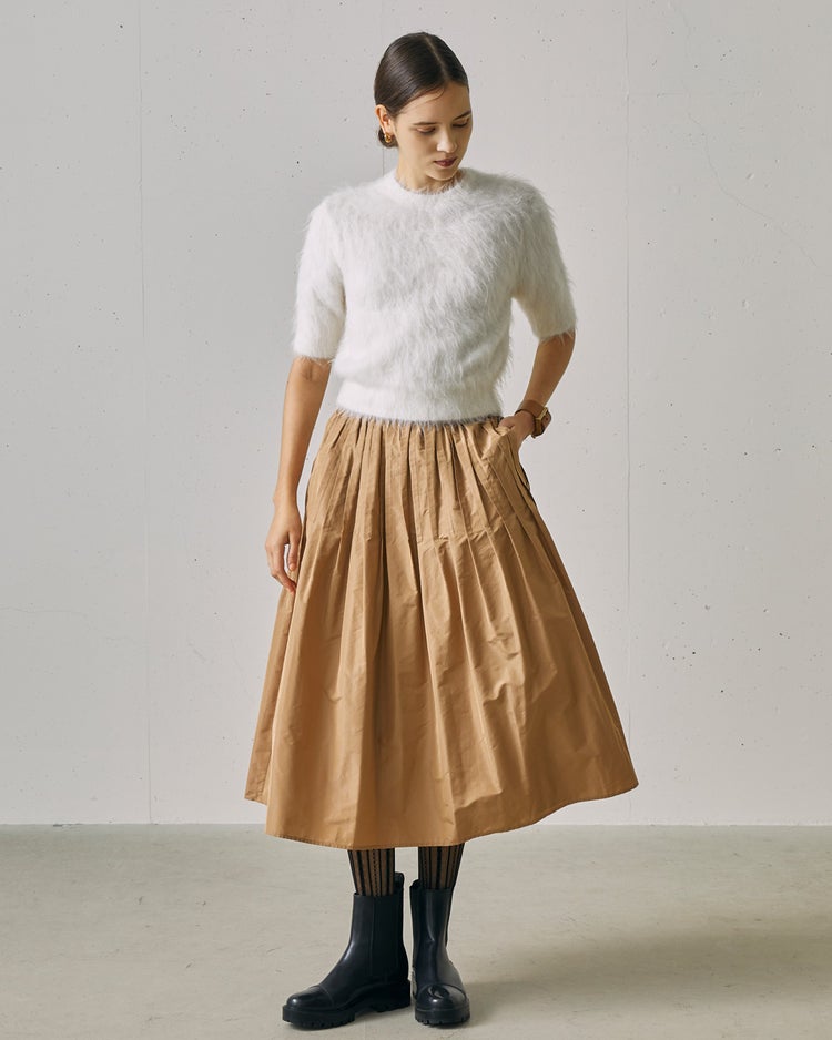 アルパカシャギー・コンパクトトップス 詳細画像 ホワイト 5