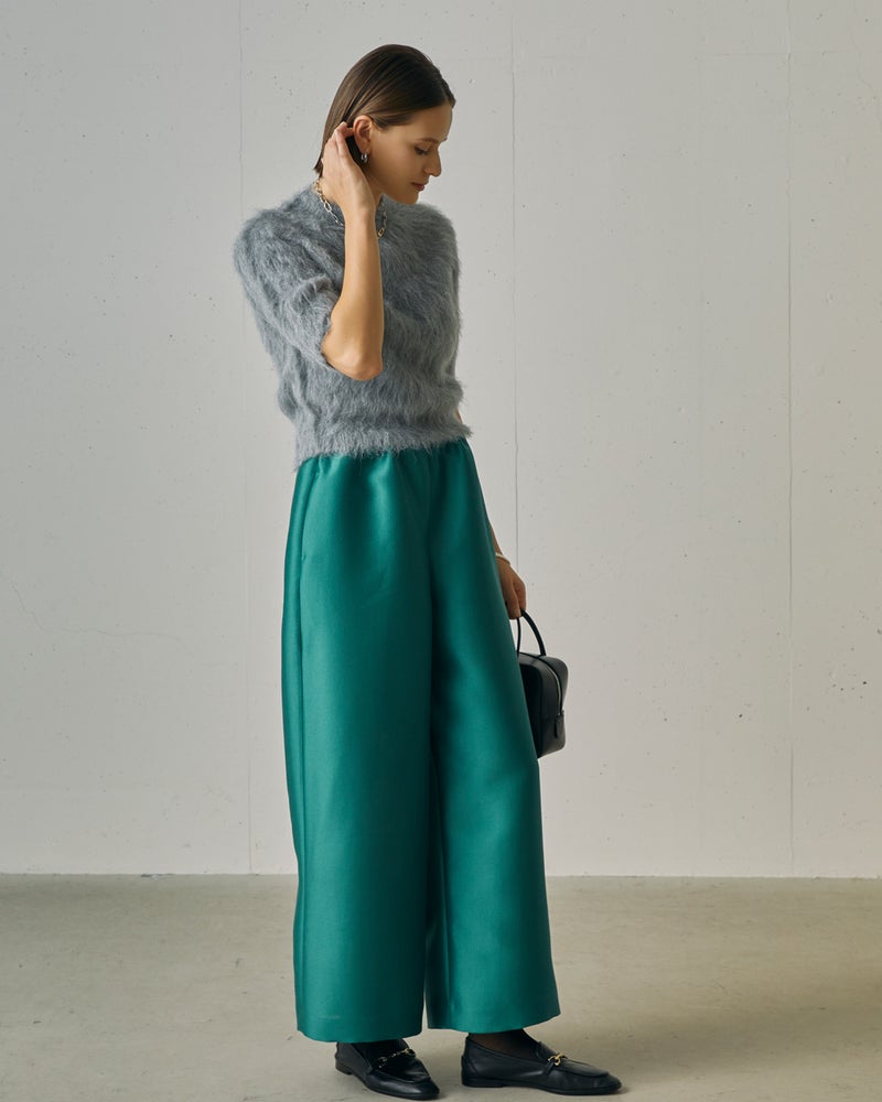 アルパカシャギー・コンパクトトップス 詳細画像 ライトグレー 5