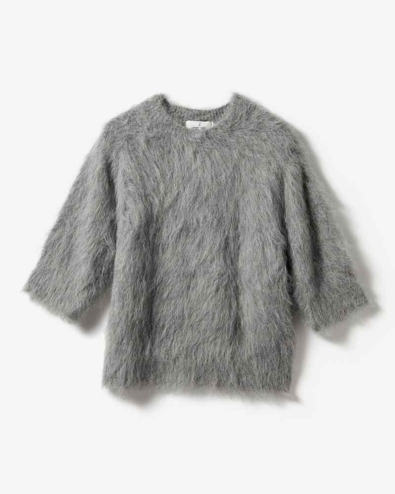 アルパカシャギー・コンパクトトップス 詳細画像 ライトグレー 6