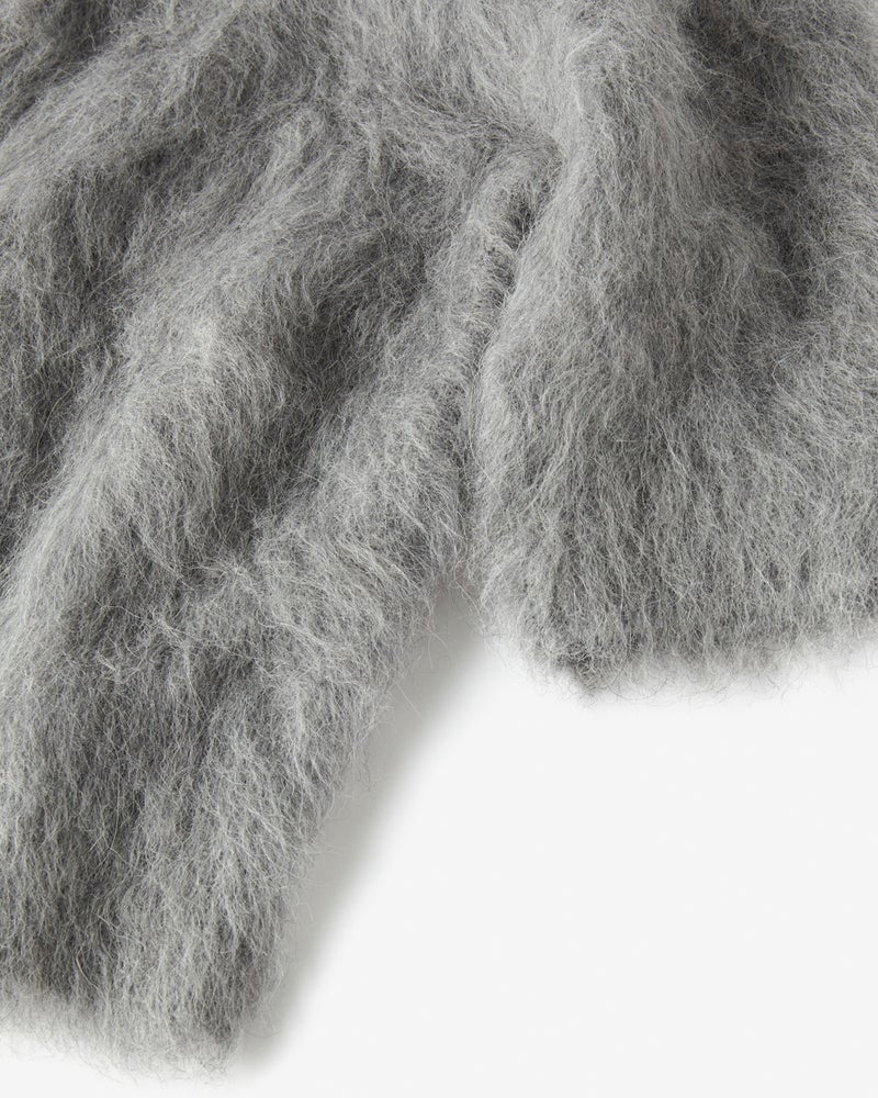 アルパカシャギー・コンパクトトップス 詳細画像 ライトグレー 8