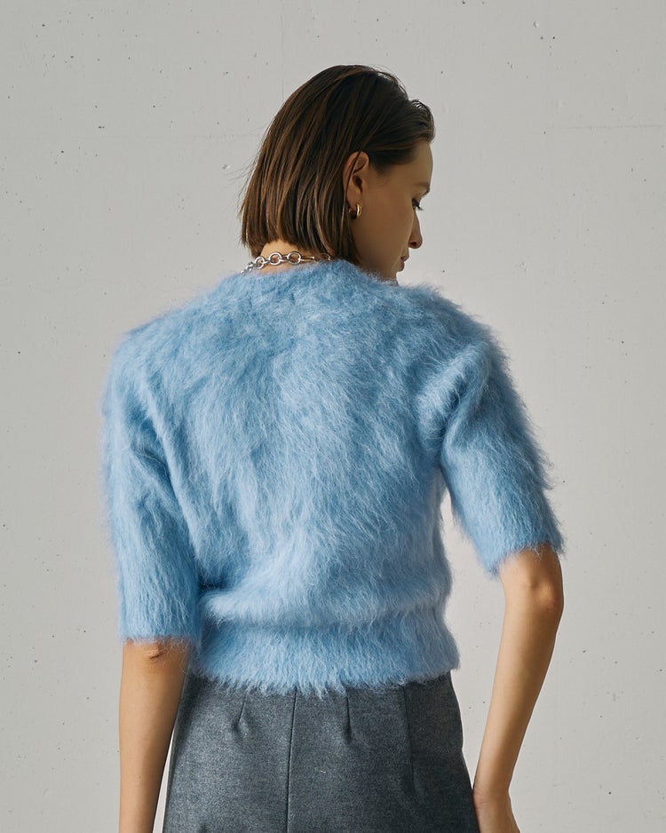 アルパカシャギー・コンパクトトップス 詳細画像 ブルー 3