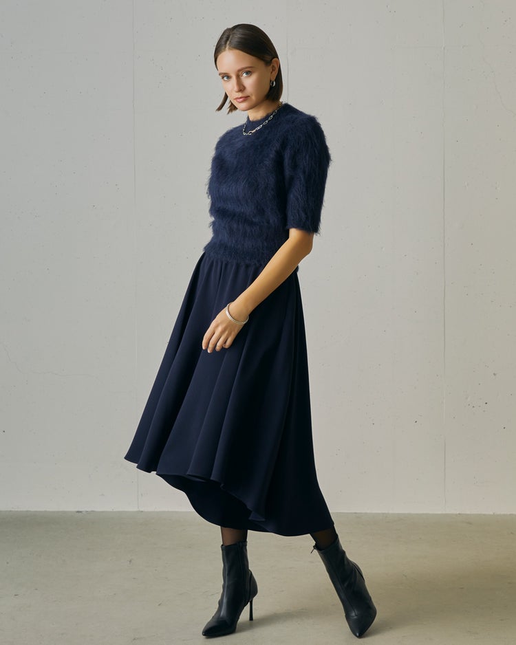 アルパカシャギー・コンパクトトップス 詳細画像 ネイビー 6