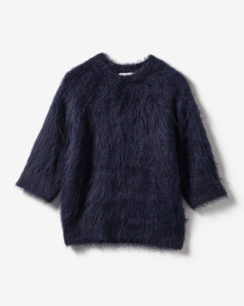 アルパカシャギー・コンパクトトップス 詳細画像 ネイビー 7