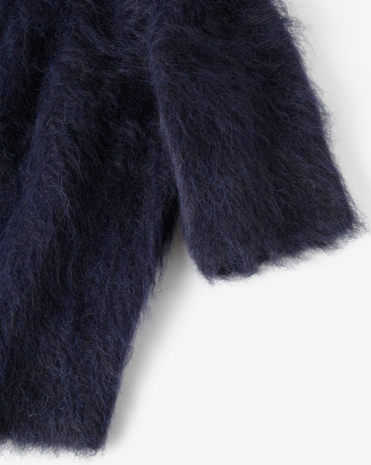 アルパカシャギー・コンパクトトップス 詳細画像 ネイビー 9