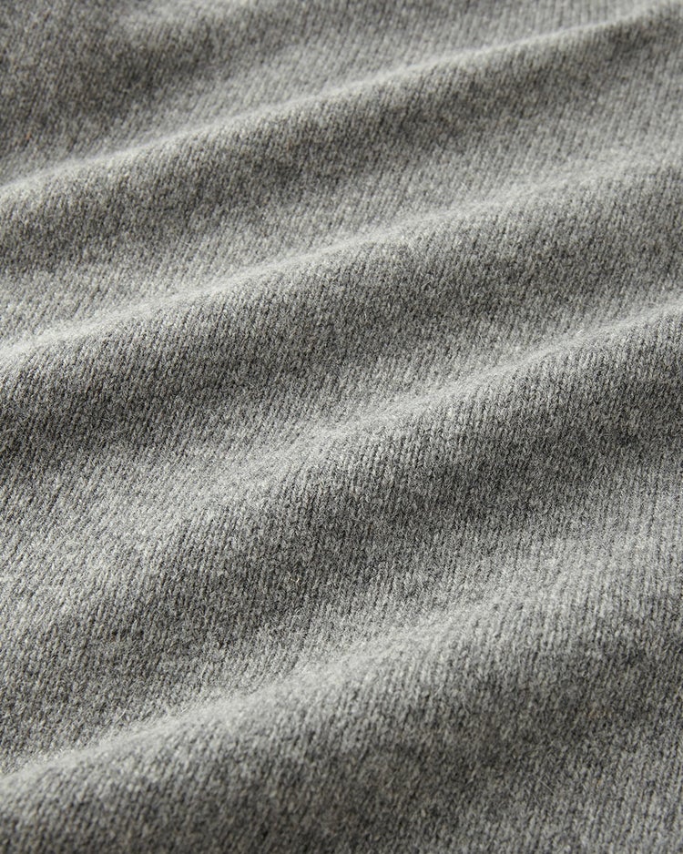 リュクスメリノ・２WAYビジューネックセーター 詳細画像 グレー 6