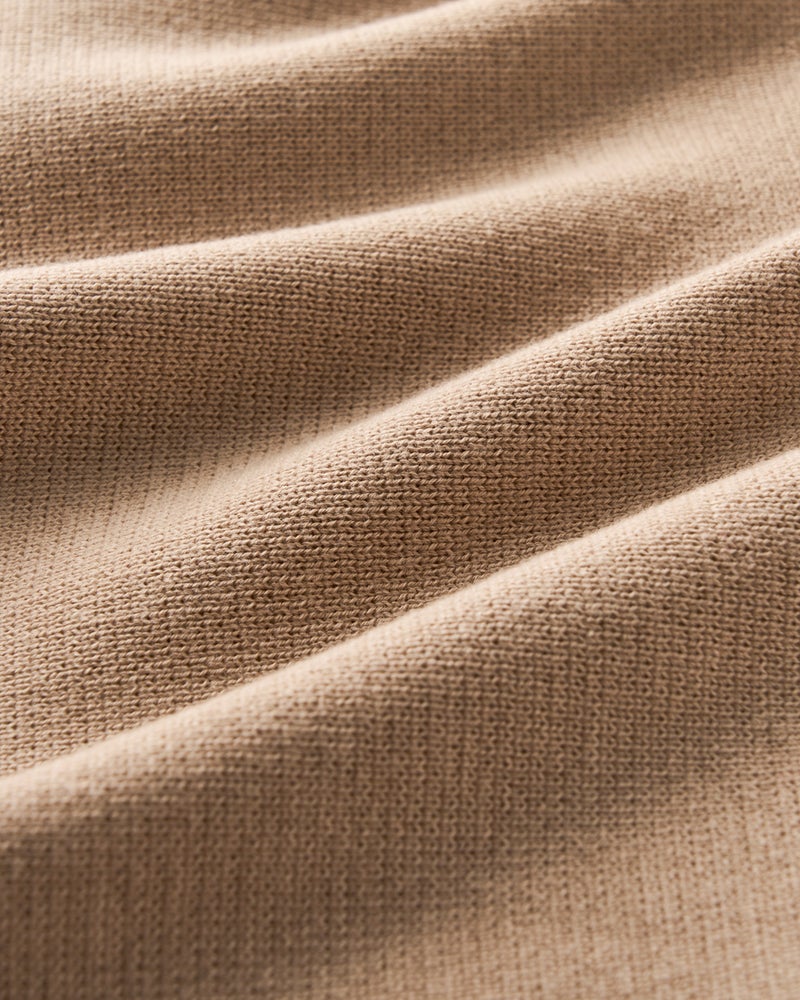 ウルトラファインメリノ・ハイネックポンチョ 詳細画像 ベージュ 9